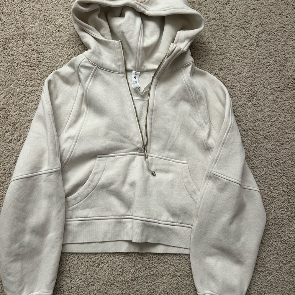 Lululemon scuba quarter zip hoodie